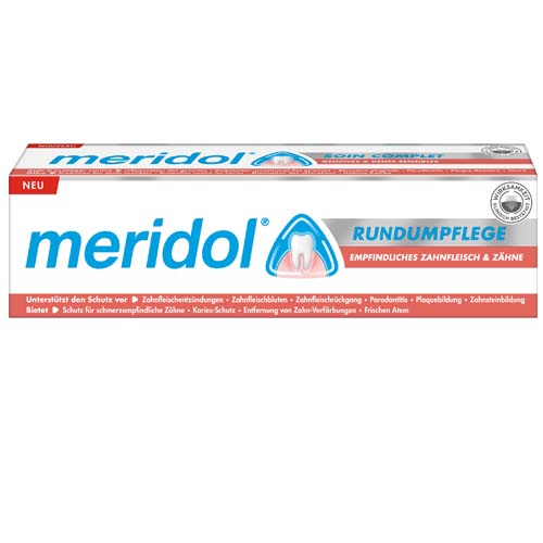 meridol® Rundumpflege Empfindliches Zahnfleisch & Zähne Zahnpasta | meridol®
